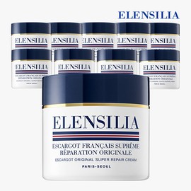 Elensilia Super Snail Cream 50g 10 pieces / 엘렌실라 슈퍼달팽이크림 50g 10개