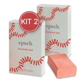 Kit 2 Nu Skin | Epoch Polishing Bar | Barra Pulidora y Exfoliadora | Aclara y Exfolia la Piel | Elimina y Limpia Suciedad | Quita Exceso de Grasa | 100g