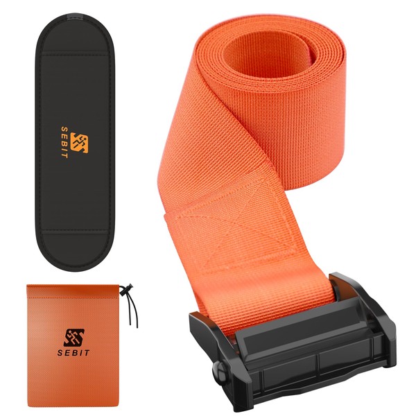 Hamstring Curl Strap,59 inches Adjustable Squat Strap Foot Dumbbell Strap,Exercise