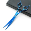 7.0in Titanium Professional Pet Grooming Scissors Set,Straight & Thinning &