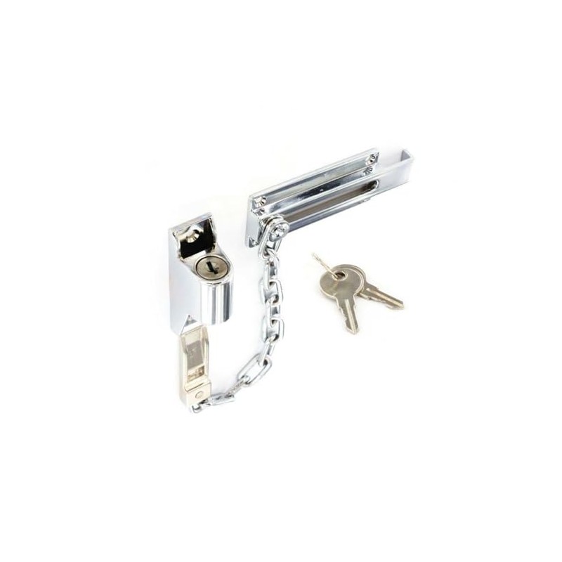 Door Security Chain Lock Polished Chrome Security Chain with Door