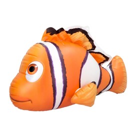 Boland 52176 Inflatable Tropical Fish, 53 cm, Clown Fish, Water Toy, Decoration, Party Decoration for Pool, Summer Party and Theme Party