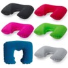 eBuyGB Inflatable Neck Pillow for Travel, Blow Up Compact Portable