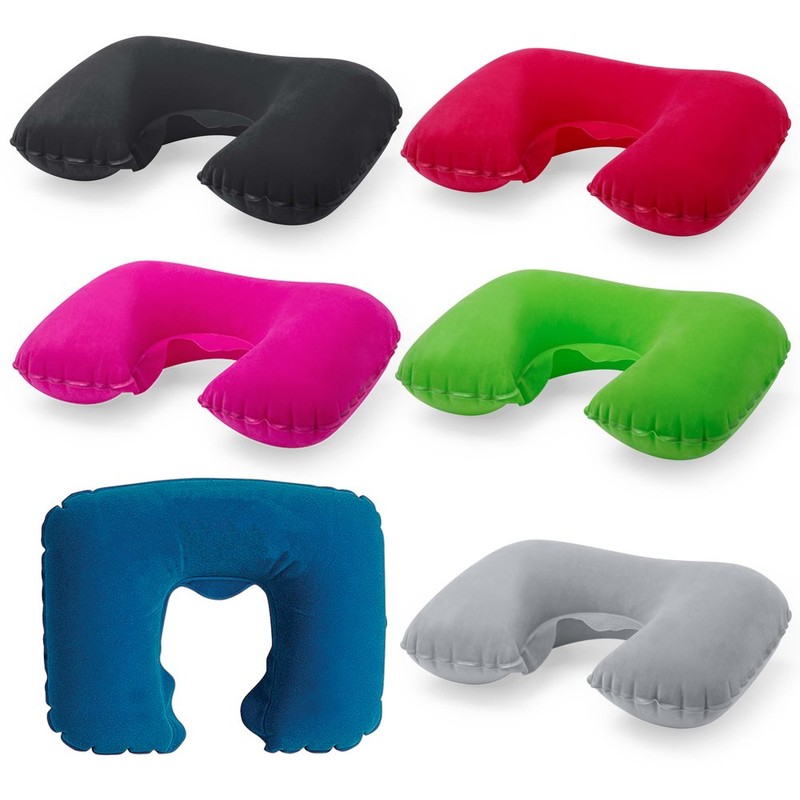 eBuyGB Inflatable Neck Pillow for Travel, Blow Up Compact Portable