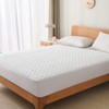 Twin Size Waterproof Mattress Protector Rayon from Bamboo Fitted Quilted