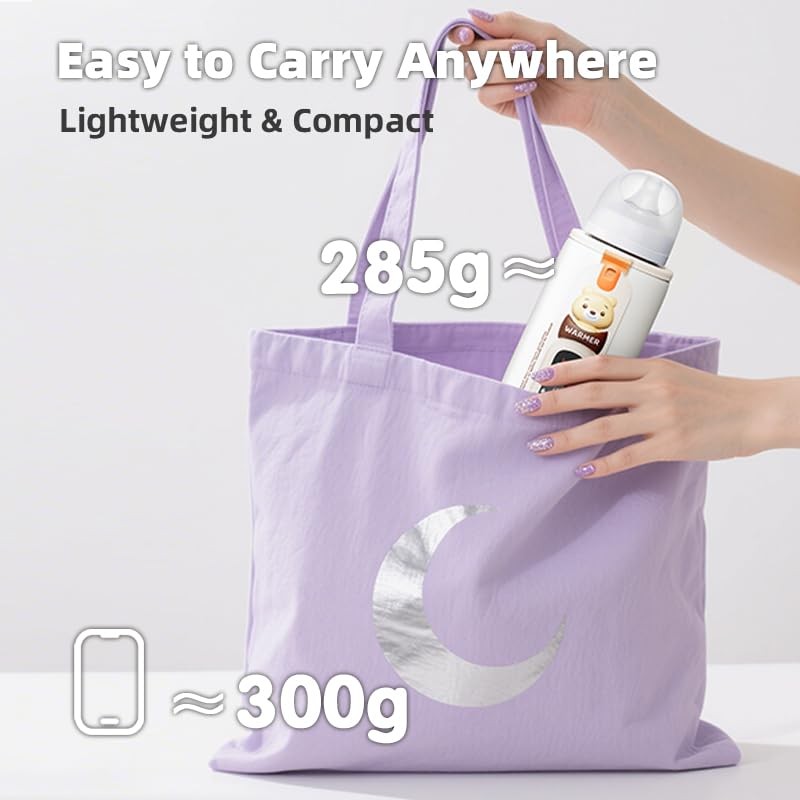 Portable Bottle Warmer for Travel, Baby Bottle Warmer for Breastmilk