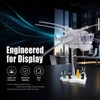 LYJXIAITY Custom Angled Display Stand with Minifigure Base, Designed for
