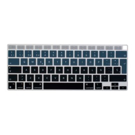 TECHNA Protector de Teclado en ESPAÑOL para MacBook Air 13 Retina A2179 / A2337 Color Negro Degradado