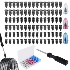 WZHHDM 101PCS Tyre Repair Screws, 3 Sizes Car Tyre Puncture Repair Screws