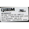 Rotom FB-RFB337 Draft Inducer Furnace Motor for Fasco A361 7002-2558