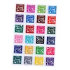 Operitacx Ink Pad Stamp Stamp Pads 24 Colors Finger Print