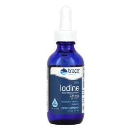Trace Minerals Liquido Lodine Potasio 225mcg 59ml Sabor Sin Sabor