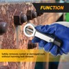 weyleity 4 Pack Metal Nut Splitter Set | Heavy Duty