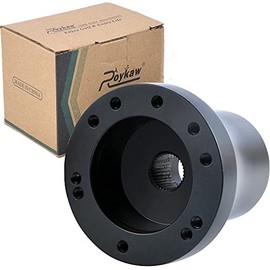 Roykaw Golf Cart Steering Wheel Hub Adapter for Club Car DS - Black
