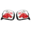 HECASA Tail Light Brake Lamps Compatible with 1999-2004 Chevy Silverado