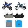 Front and Rear Brake Pad, Motorcycle Brake Pad Disc Brake