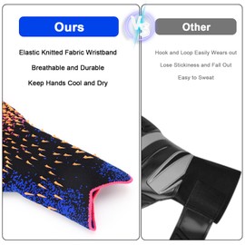 Keenso Guantes de Portero de Fútbol,Guantes de Portero de Fútbol para Niños (No. 8)