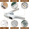 Trywise 4-in-1 garlic press, garlic peeler, garlic press with easy