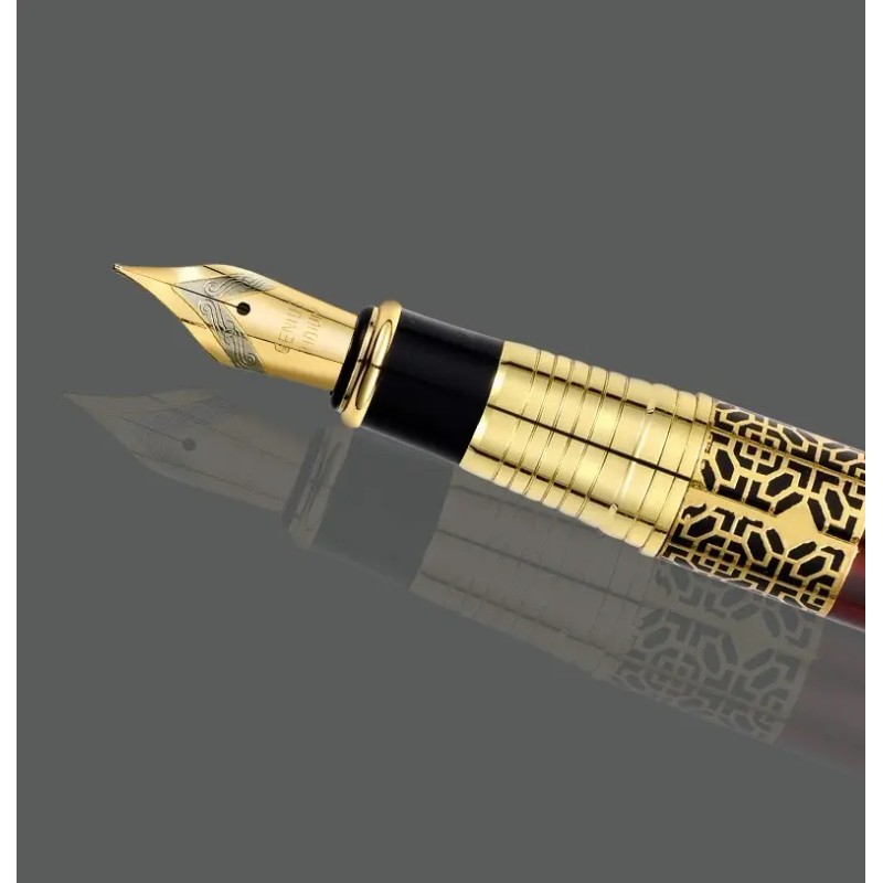 Estilográfica De Alta Calidad Con Tinta Incluida.boligrafos