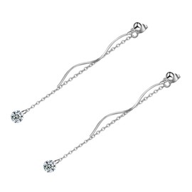 TOVINANNA Pair Long Tassel Earrings Stylish Girl Earrings for Women Dangler Fashion Ear Jewelry