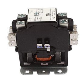 2 Pole 40 Amp 24V Coil Definite Purpose Contactor 50A HVAC, Refrigeration, A/C Air Conditioner Relay Replacement