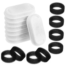 Totority 1Set Pet Water Fountain Filter Replacement Compatible with Various Brands Easy Installation Reduces Impurities for Healthier Drinking Water for Cats and Dogs