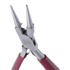 The Beadsmith Rosary Pliers Casual Comfort Series - 6 inches (152mm) - Polished Steel Head, Comfort Grip Handle & Double-leaf Spring, European Design & Quality, Tool for Jewelry Making