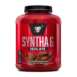 BSN SYNTHA-6 Isolate Protein Powder, Chocolate Protein Powder with Whey Protein Isolate, Milk Protein Isolate, Flavor: Chocolate Milkshake, 48 servings (packaging may vary)