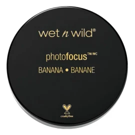 Polvo suelto matificante tono Banana larga duración sin flashback apto para piel con acné Wet n Wild Photo Focus