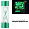 Water Flow Meter Multiple Color Metal Spiral G1/4 Female Thread