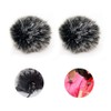 Lavalier Wind Muff 2 Pack Lapel Microphone Wind Muff 0.2/0.4