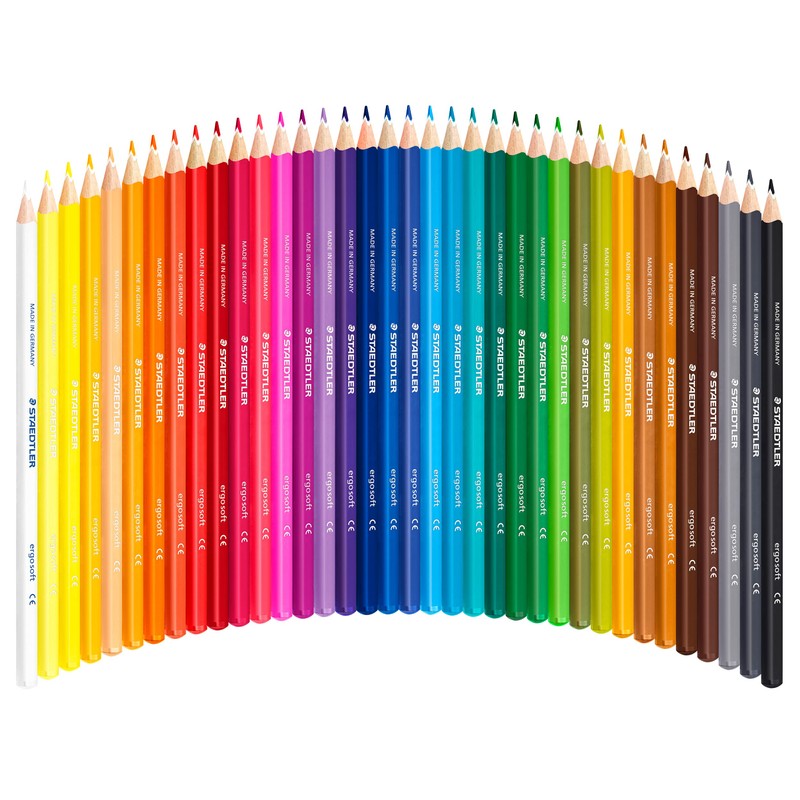 Staedtler Ergosoft Coloured Pencil - Peach (Pack of 12)
