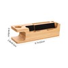 LABRIMP Wood Docking Station for Phone Watch Stylish Desktop Organizer