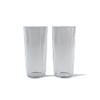 Tupperware Clear Collection Tumbler Transparent Drinking Cups (2)