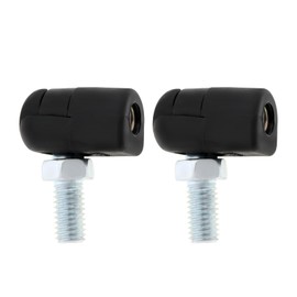 LT Easiyl 2PCS M6 Gas Strut Plastic Fitting End with M8 Ball Studs Boot for Bonnet Hatch Ball Stud Thread Length 15mm Gas Spring Strut End Female Fitting