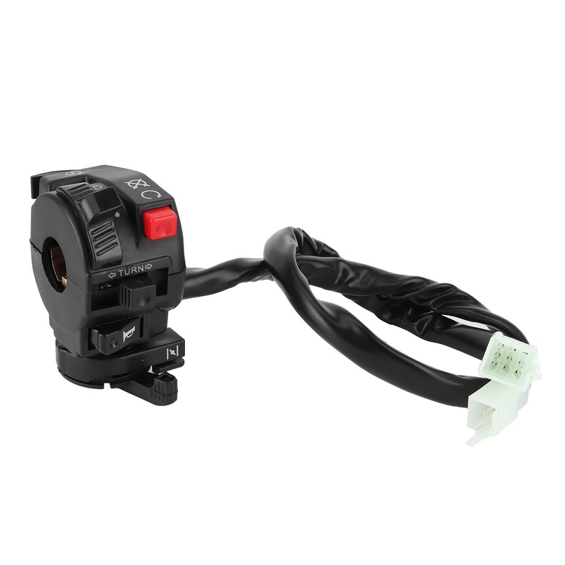22mm Handlebar Switch 9 Pins 8 Wires Fit for 200cc