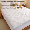 4 inch Dual Layer Queen Mattress Topper for Back Pain