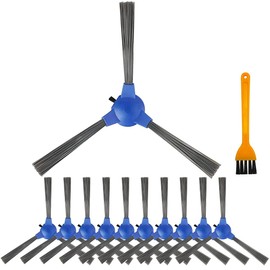 EATBALE Side Brush Replacement for Eufy RoboVac 11S, RoboVac 11S MAX, RoboVac 30, RoboVac 30C, RoboVac 30C MAX, RoboVac 15C, 15C MAX, 25C, 35C, G10, G30, G30 Edge, G30 Hybrid, G40 Hybrid Vacuum(10Pcs)