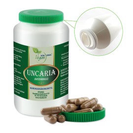 VITA IDEAL Vegan® Cat Claw Bark - 2 x 360 Capsules - Uncariarbark Tomentosa - Uncaria - Daily Serving 660 mg Cats - Claw Pure Powder Vegetable Natural and No Additives