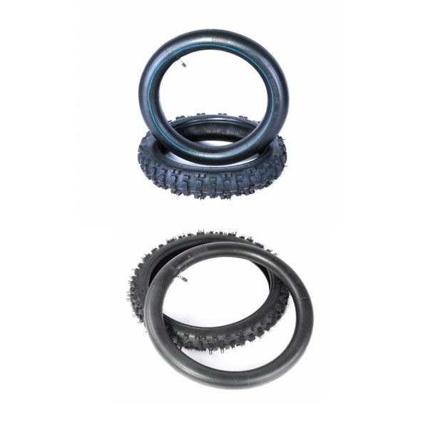 Unbranded Front 70/100-17 Rear 90/100-14 Tire Tube for Pit Dirt