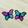 Celamirio Iridescence Butterfly Stickers Disposable Nipple Covers 2 Pairs