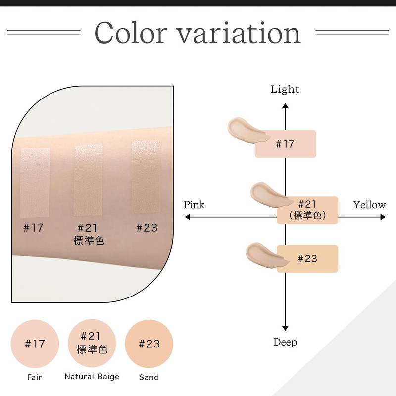 ByUR Serum Fit Full Cover Glow Cushion Foundation Transparent Shiny