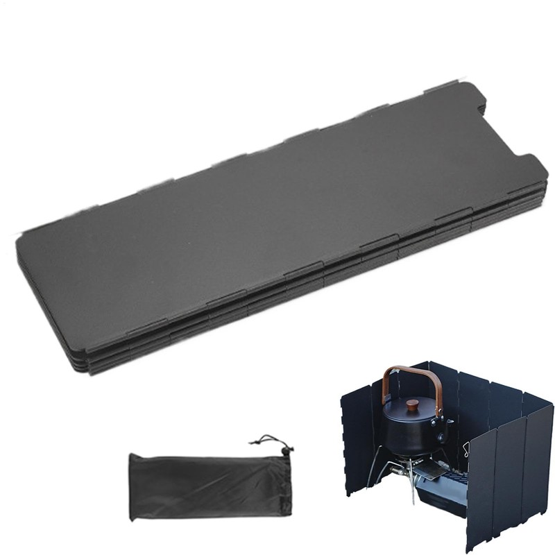 Camping Stove Windscreen | Camping Stove Insulation Screen Foldable |