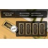 Decor Grates (4-Pack) SPH410-A Scroll Design Floor Register, 4x10 Inches,