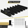 Eastrexon 6-bin Overhead Garage Storage Rack, Ceiling Storage Racks Heavy