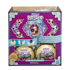 Hasbro Littlest Pet Shop Lucky Pets Fortune Cookie Surprise Pet Toy, Lots to Collect, Ages 4 and Up