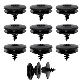 Pack of 10 Floor Mat Holder Clips, Car Floor Mat Holder Clips, Universal Holder for Car Carpets, Car Carpet Clips, Suitable for Attaching Car Mats (Black)