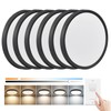 6PK 12 Inch Dimmable LED Flush Mount Ceiling Light,24W, 2520LM,