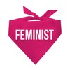 Feminist Dog Bandana | 100% Cotton Adjustable Triangle | Made