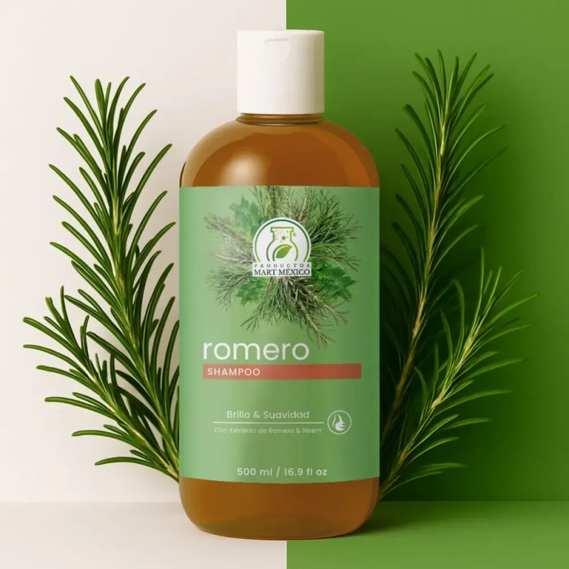Shampoo Capilar De Romero Antioxidantes 500ml